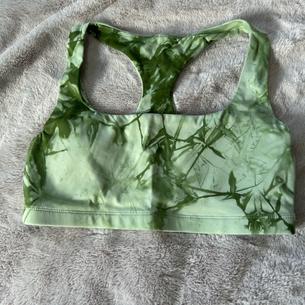 Balance Athletica Green Racerback Sports Bra